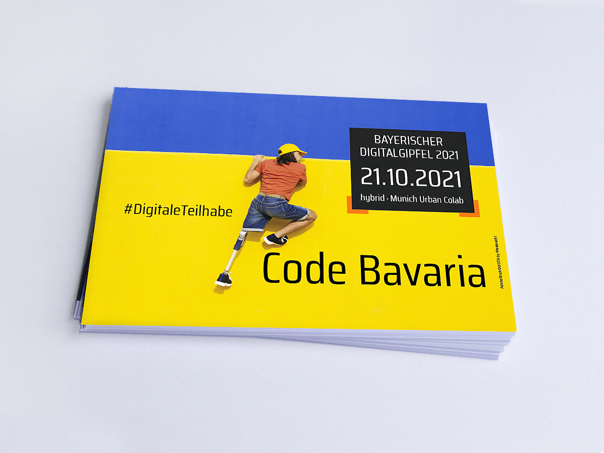 Moderationskarten, Code Bavaria, Bayerisches Staatsministerium für Digitales