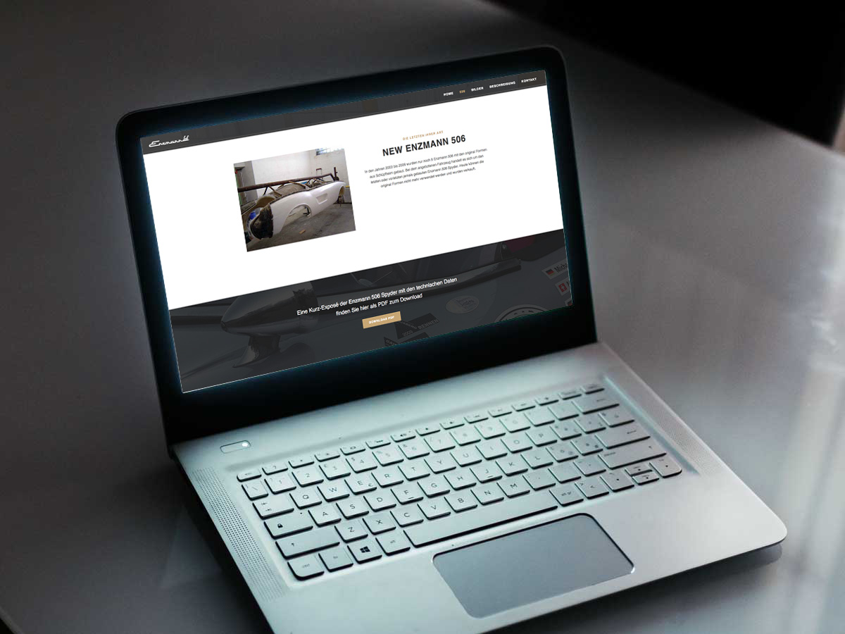 Bootstrap Website, Porsche Enzmann 506 Spyder For Sale